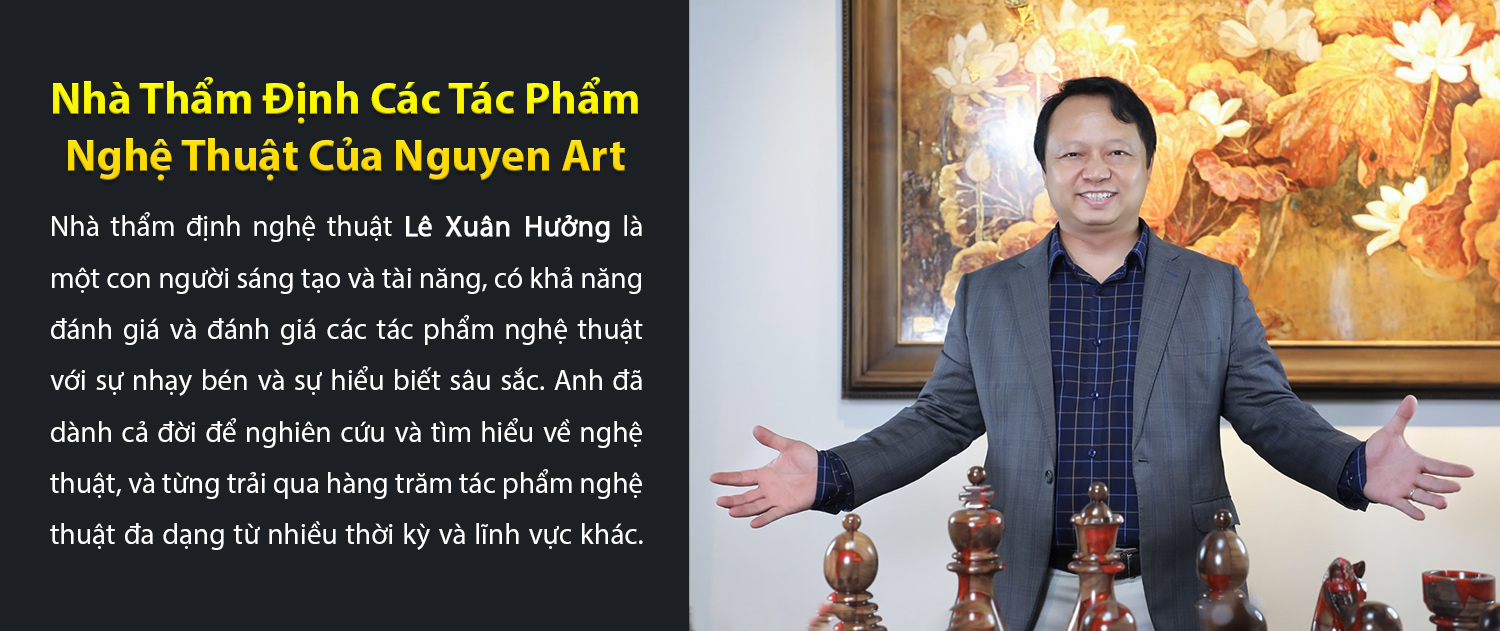 Nhà thẩm định nghệ thuật Lê Xuân Hưởng