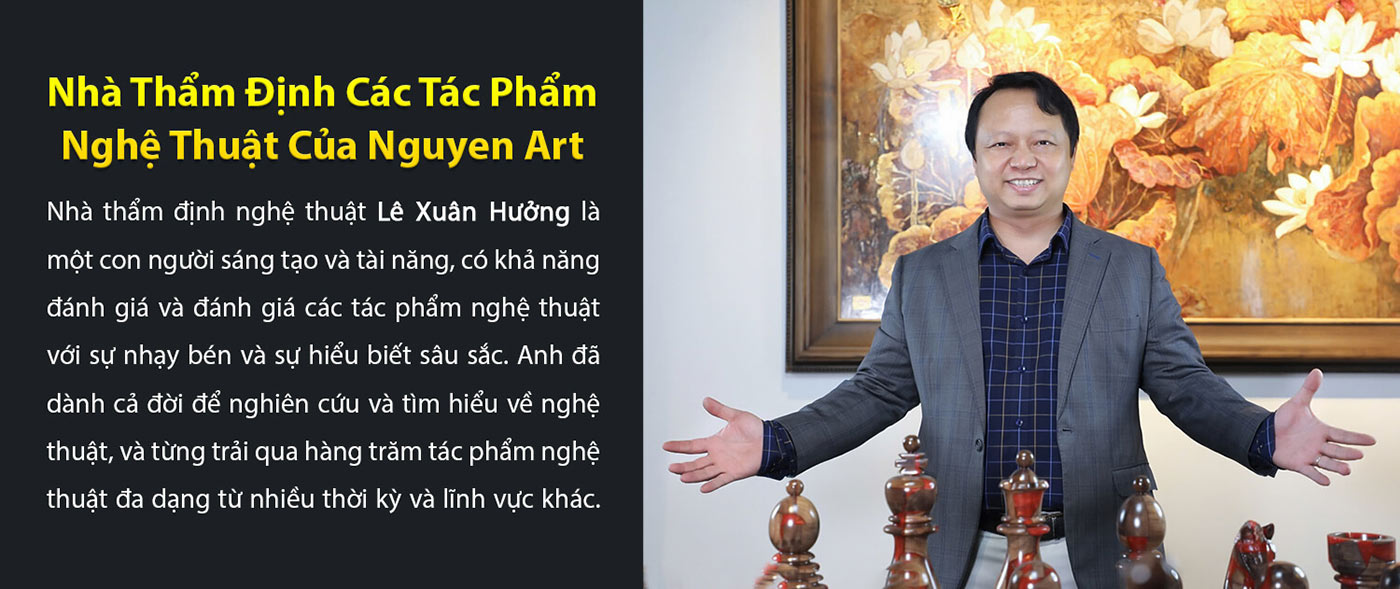 Nhà thẩm định nghệ thuật Lê Xuân Hưởng