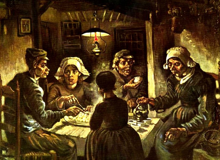 the potato eaters vincent van gogh