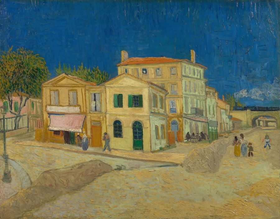 the yellow houses vincent van gogh