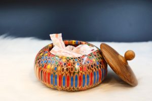 Thố Trang Trí Bút Chì Màu Phú Gia I