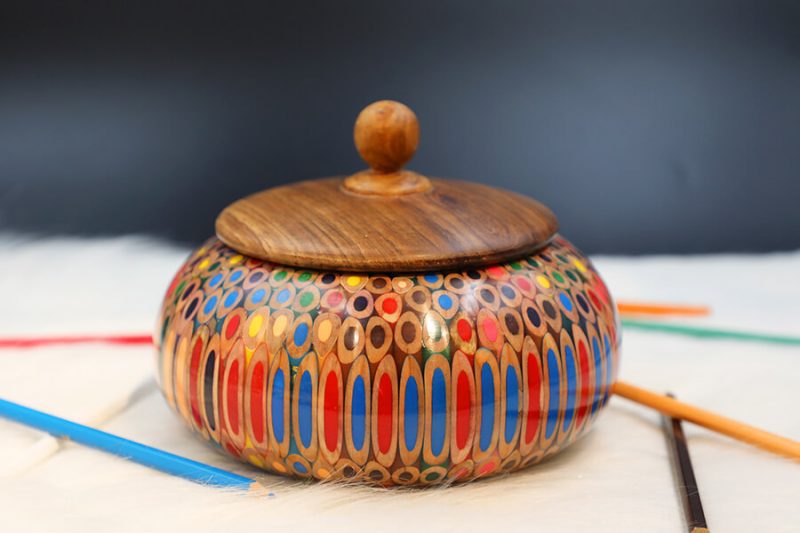 Thố Trang Trí Bút Chì Màu Phú Gia I