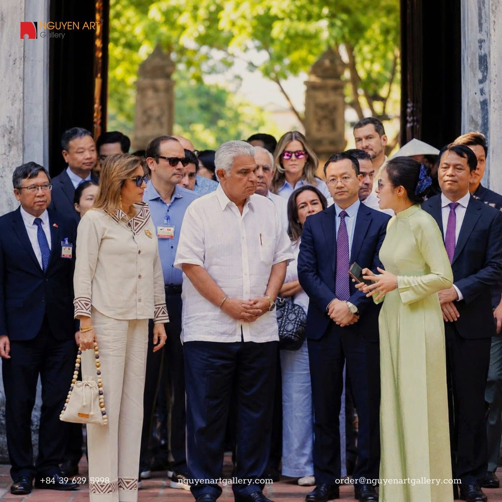 tong-thong-panama-tham-trien-lam-sac-tam-2026 - nguyen art gallery