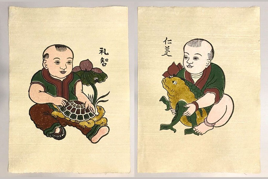 Tranh Đồng Hồ - Giá Trị Nghệ Thuật Của Tranh Dân Gian Việt Nam