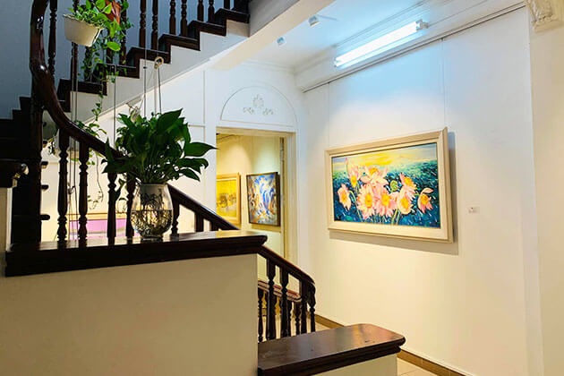 Tranh phong cảnh đẹp treo phòng khách