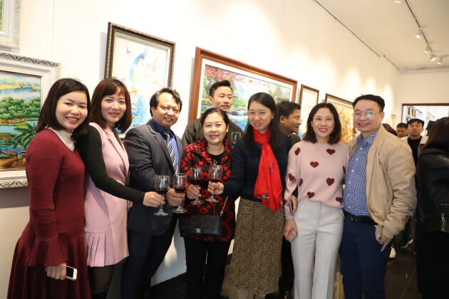 triển lãm nghệ thuật tại Nguyen Art Gallery